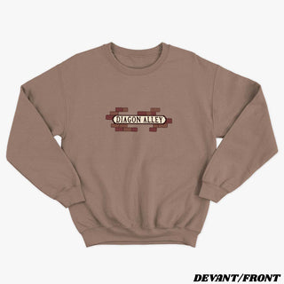 Diagon Alley - crewneck vintage unisexe