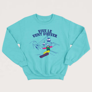 VIVE LE VENT D'HIVER vintage unisex crewneck