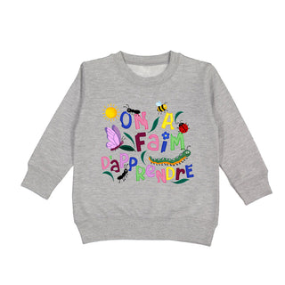 Faim d'apprendre - Crewneck unisexe ENFANT ET BAMBIN