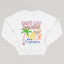 SOUS LES SUNLIGHTS DES TROPIQUES crewneck vintage unisexe - tamelo boutique