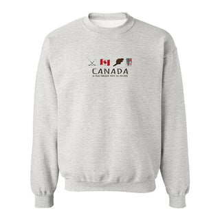 CANADA : LE PLUS MEILLEUR PAYS DU MONDE crewneck unisexe