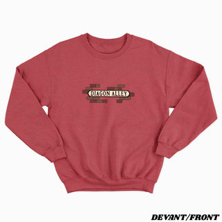 Diagon Alley - crewneck vintage unisexe