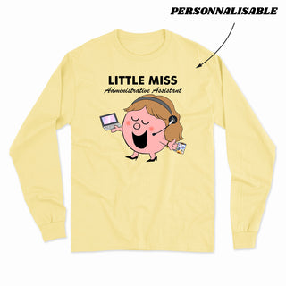 LITTLE MISS ADMINISTRATION longsleeve unisexe personnalisable - tamelo boutique