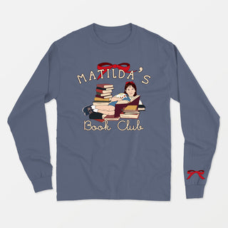 MATILDA'S BOOK CLUB longsleeve vintage unisex