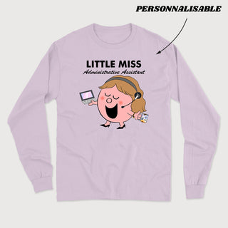 LITTLE MISS ADMINISTRATION longsleeve unisexe personnalisable - tamelo boutique