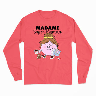 MADAME SUPER MAMAN longsleeve unisexe - tamelo boutique