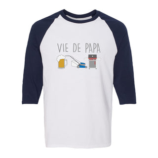 VIE DE PAPA t-shirt manches trois-quarts