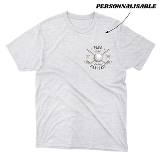 PAPA PAR-FAIT (date à personnaliser) t-shirt unisexe