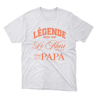 Legend Papa- PERSONNALISABLE T-shirt Unisexe
