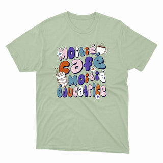 HALF COFFEE HALF EDUCATOR unisex t-shirt