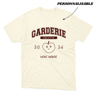 Varsity Garderie - PERSONNALISABLE (adulte) - T-shirt