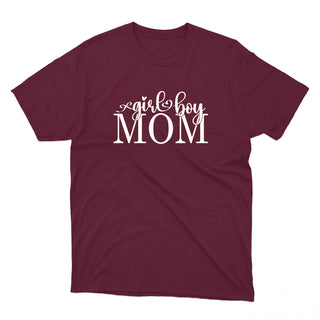 Girl & Boy Mom - T-shirt Unisexe