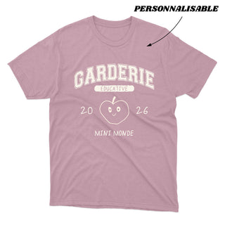 Varsity Garderie - PERSONNALISABLE (adulte) - T-shirt
