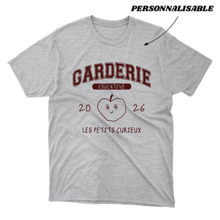 Varsity Garderie - PERSONNALISABLE (adulte) - T-shirt