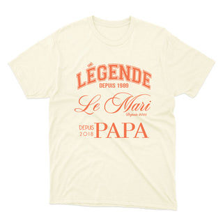 Legend Papa- PERSONNALISABLE T-shirt Unisexe