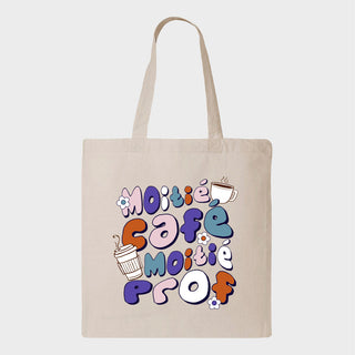Tote bag MOITIĂ CAFĂ MOITIĂ PROF - tamelo boutique