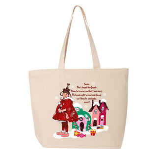 Dear Santa, Don’t Forget the Grinch - Tote Bag Jumbo