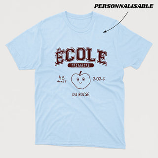 Varsity École primaire - PERSONNALISABLE (adulte) - T-shirt