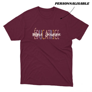 ÉDUCATEUR/ÉDUCATRICE à personnaliser - T-shirt unisexe
