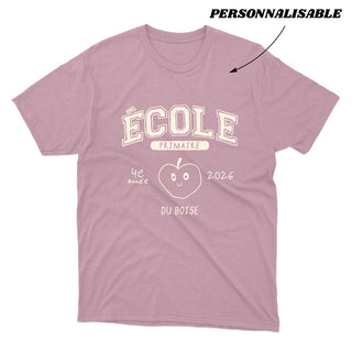 Varsity École primaire - PERSONNALISABLE (adulte) - T-shirt