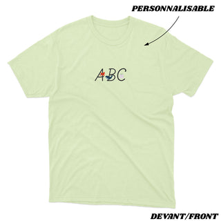 ABC - PERSONNALISABLE T-shirt Unisexe