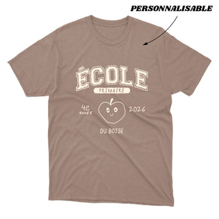Varsity École primaire - PERSONNALISABLE (adulte) - T-shirt