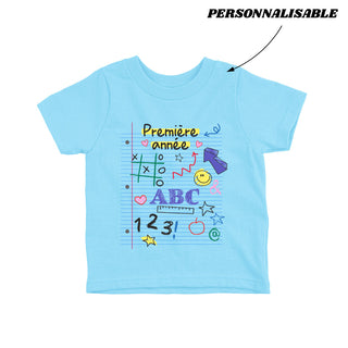 MON PETIT CAHIER (NIVEAU SCOLAIRE PERSONNALISABLE) - T-Shirt enfant et bambin