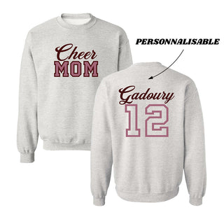 Crewneck CHEER MOM (à personnaliser)