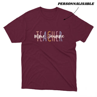TEACHER à personnaliser - T-shirt unisexe (ANGLAIS)
