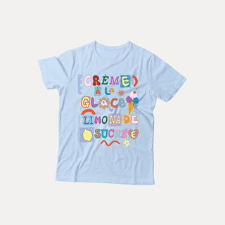 CRÈME À LA GLACE LIMONADE SUCRÉE t-shirt unisexe ENFANT ET BAMBIN - tamelo boutique