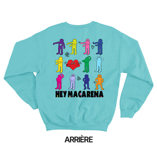 HEY MACARENA crewneck vintage unisexe