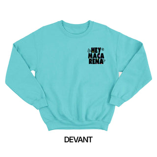 HEY MACARENA crewneck vintage unisexe