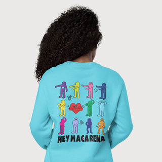 HEY MACARENA crewneck vintage unisexe