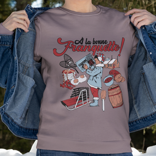 À LA BONNE FRANQUETTE crewneck unisexe