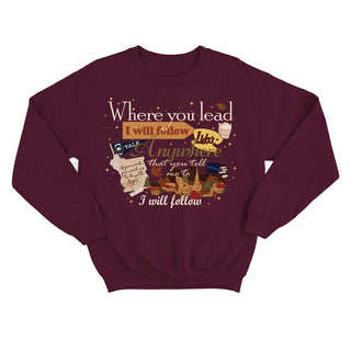 WHERE YOU LEAD - GILMORE GIRLS crewneck unisexe