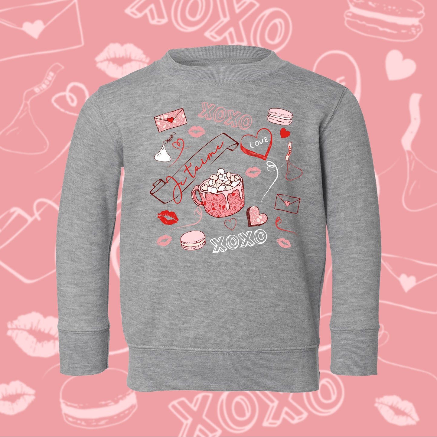 I LOVE YOU Crewneck (CHILD AND TOMMY) - tamelo boutique