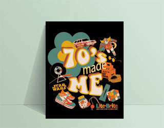 Affiche « 70'S MADE ME» - tamelo boutique