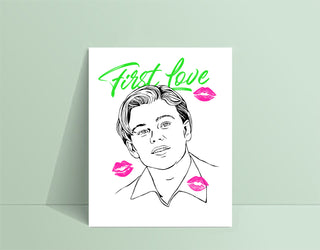 Affiche « FIRST LOVE » - tamelo boutique