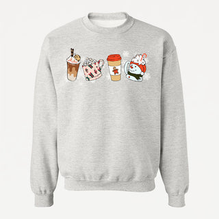 Crewneck CAFÉS DES FÊTES (version 2) unisexe - tamelo boutique