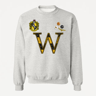 Crewneck HUFFLEPUFF unisexe (EN) - tamelo boutique