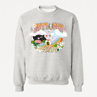 GET LUCKY crewneck vintage unisexe - tamelo boutique