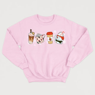 Crewneck CAFÉS DES FÊTES (version 2) unisexe - tamelo boutique