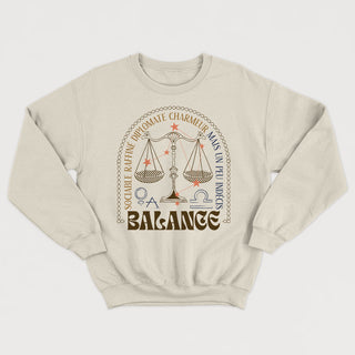 Crewneck unisexe ASTRO : BALANCE - tamelo boutique