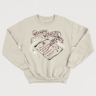WIZARDS WISHLIST - HARRY POTTER crewneck vintage unisexe - tamelo boutique