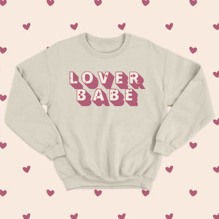 Crewneck LOVER BABE unisexe - tamelo boutique