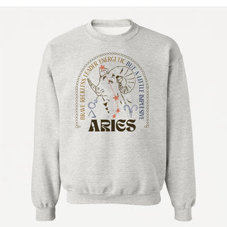 Crewneck unisexe ASTRO : ARIES (version anglaise) - tamelo boutique