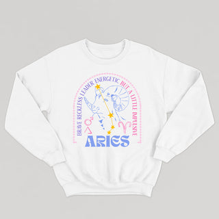 Crewneck unisexe ASTRO : ARIES (version anglaise) - tamelo boutique