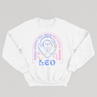 Crewneck unisexe ASTRO : LEO (version anglaise) - tamelo boutique