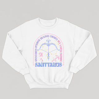 Crewneck unisexe ASTRO : SAGITTARIUS (version anglaise) - tamelo boutique