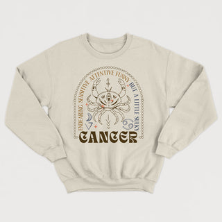 Crewneck unisexe ASTRO : CANCER (version anglaise) - tamelo boutique